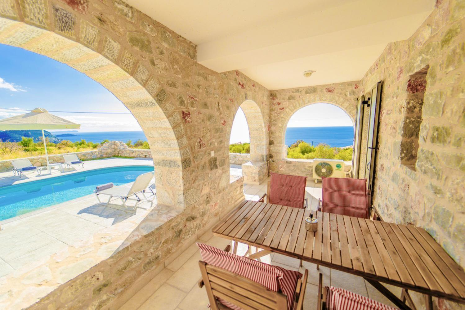 Villa Dioni Ena Пірогос Екстер'єр фото